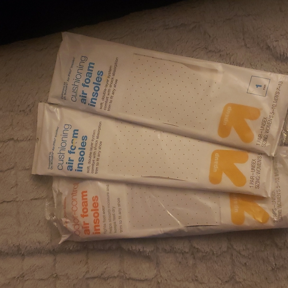 5 pair insoles